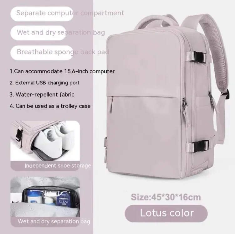 Versatile Nylon Backpack - Image 20