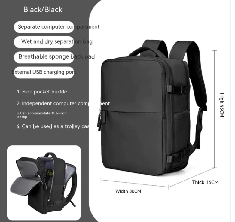 Versatile Nylon Backpack - Image 21