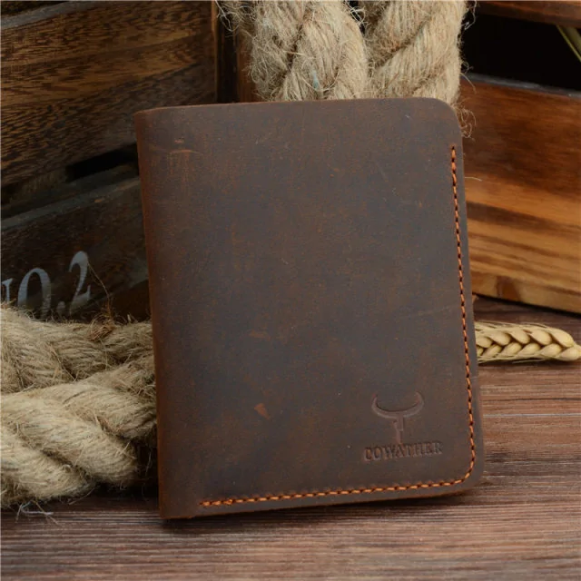 Vintage Horse Leather Wallet - Image 9