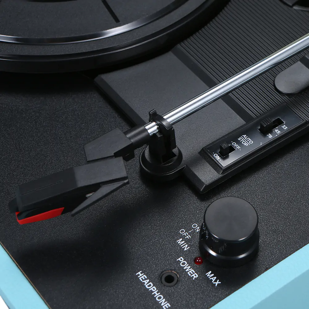 Vintage Portable Phonograph Turntables - Image 6