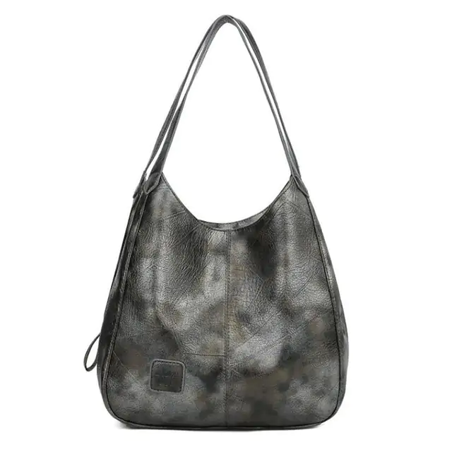 Vintage PU Leather Handbag For Women - Image 10