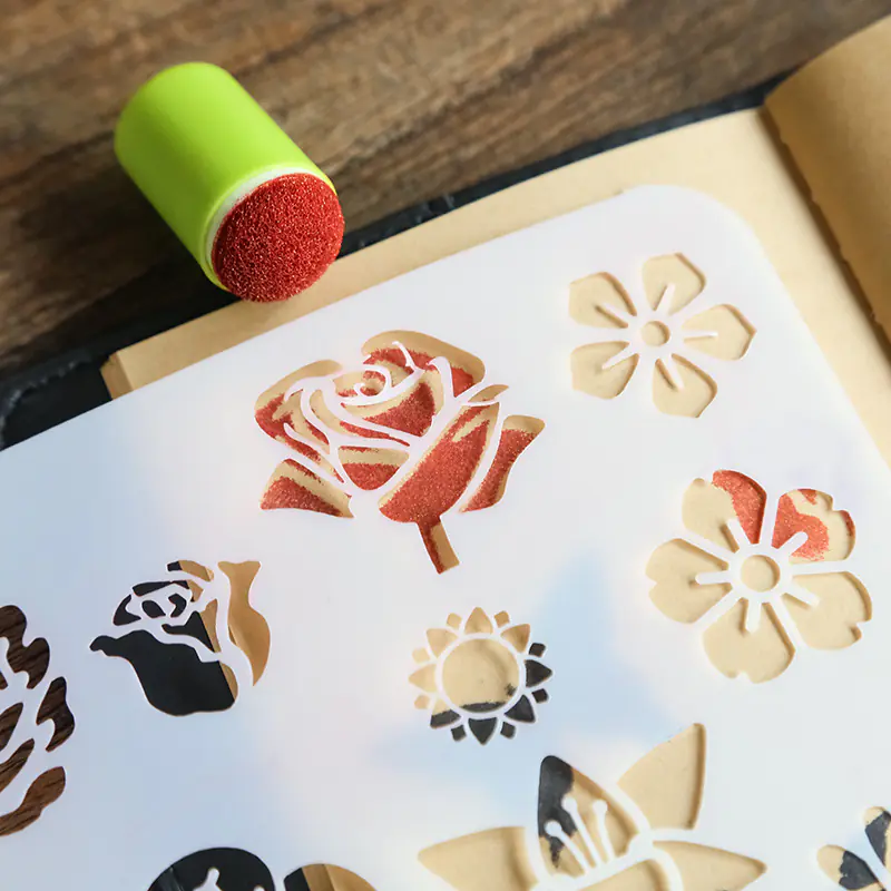 Vintage Stamps & DIY Sponge Tools - Image 12