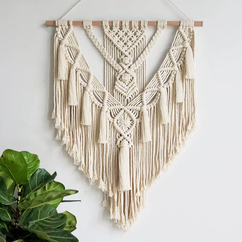 Wall Hanging Handwoven Boho Home Decor - Image 3