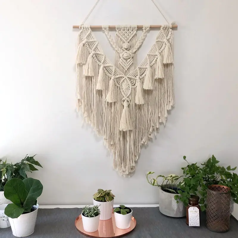 Wall Hanging Handwoven Boho Home Decor - Image 4