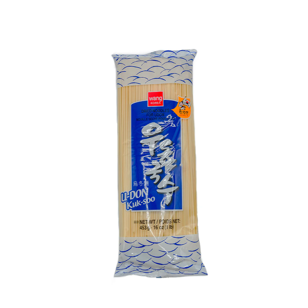 Wang Korea Dried Noodles For Udon 453g