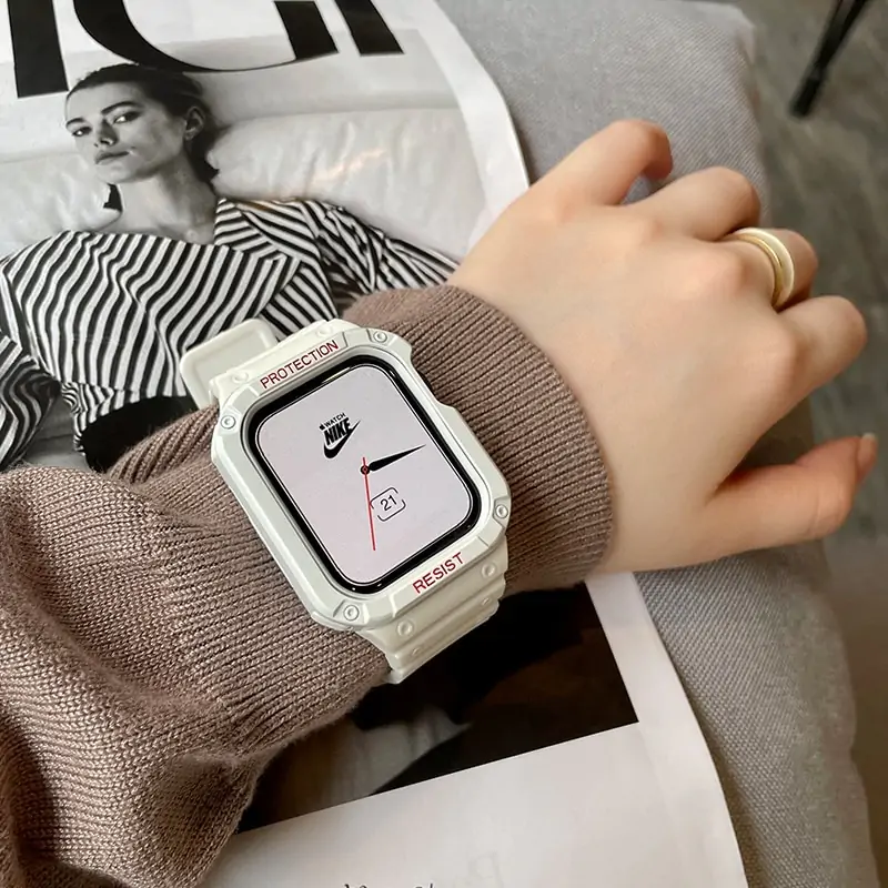 Watch Band & Case For iWatch Series 7 6 SE 5 - Image 4
