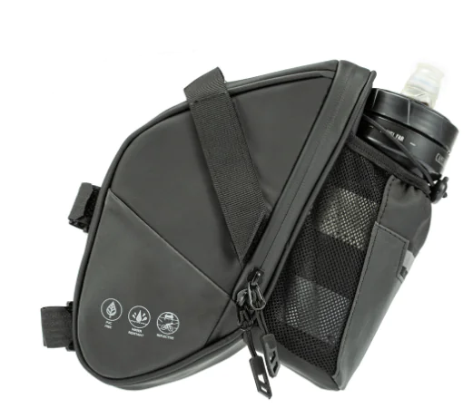 Waterproof Bike Saddle Bag with Water Bottle Pocket (1.5L) - Image 2