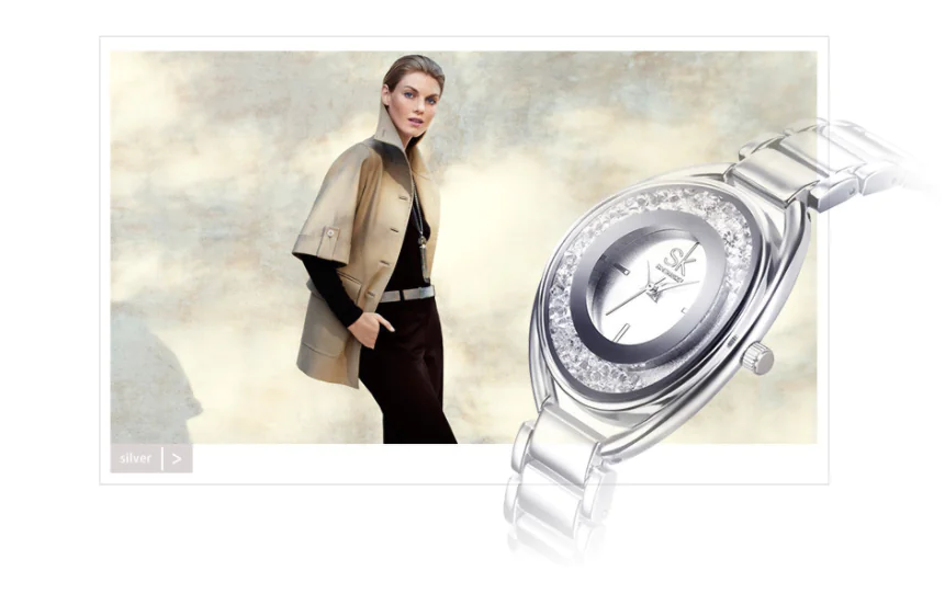 Waterproof Women's Watch with Full Rhinestones, SK Fashion - Image 3