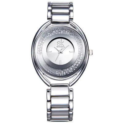 Waterproof Women's Watch with Full Rhinestones, SK Fashion - Image 5