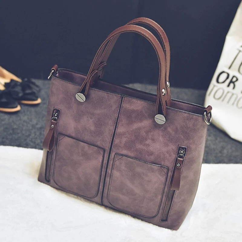 Wax Oil Leather Bag - Image 13