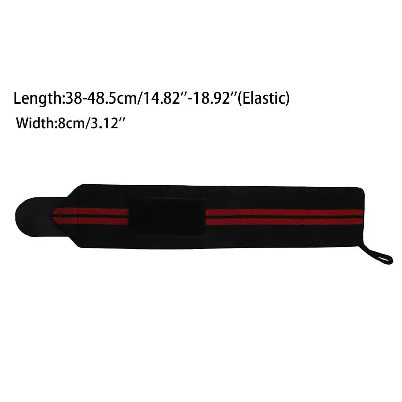 Weight Lifting Strap Fitness Gym Sport Wrist Wrap - Image 5