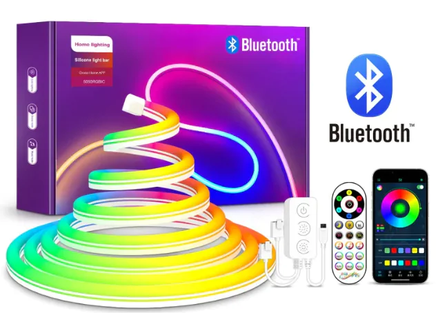 Wi-Fi Smart Silicone LED Neon Strip - Image 4