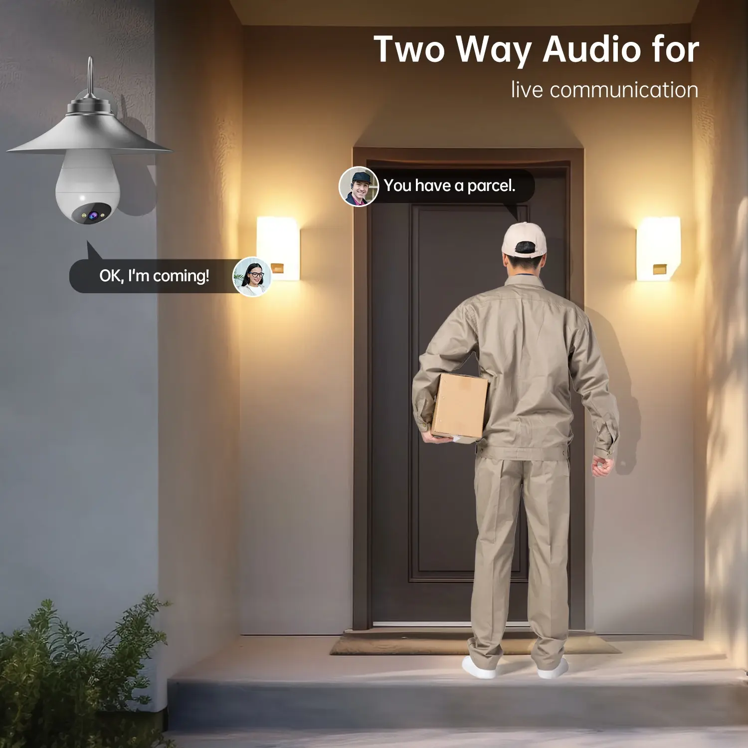 WiFi Bulb Camera with Night Vision - Image 3