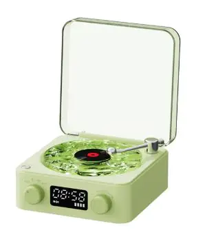 Wireless Bluetooth Retro Turntable Speaker - Image 4