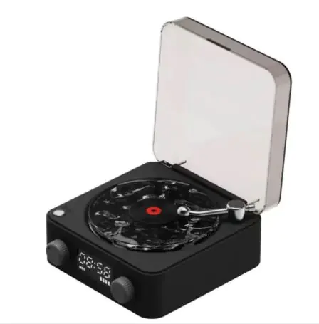 Wireless Bluetooth Retro Turntable Speaker - Image 8