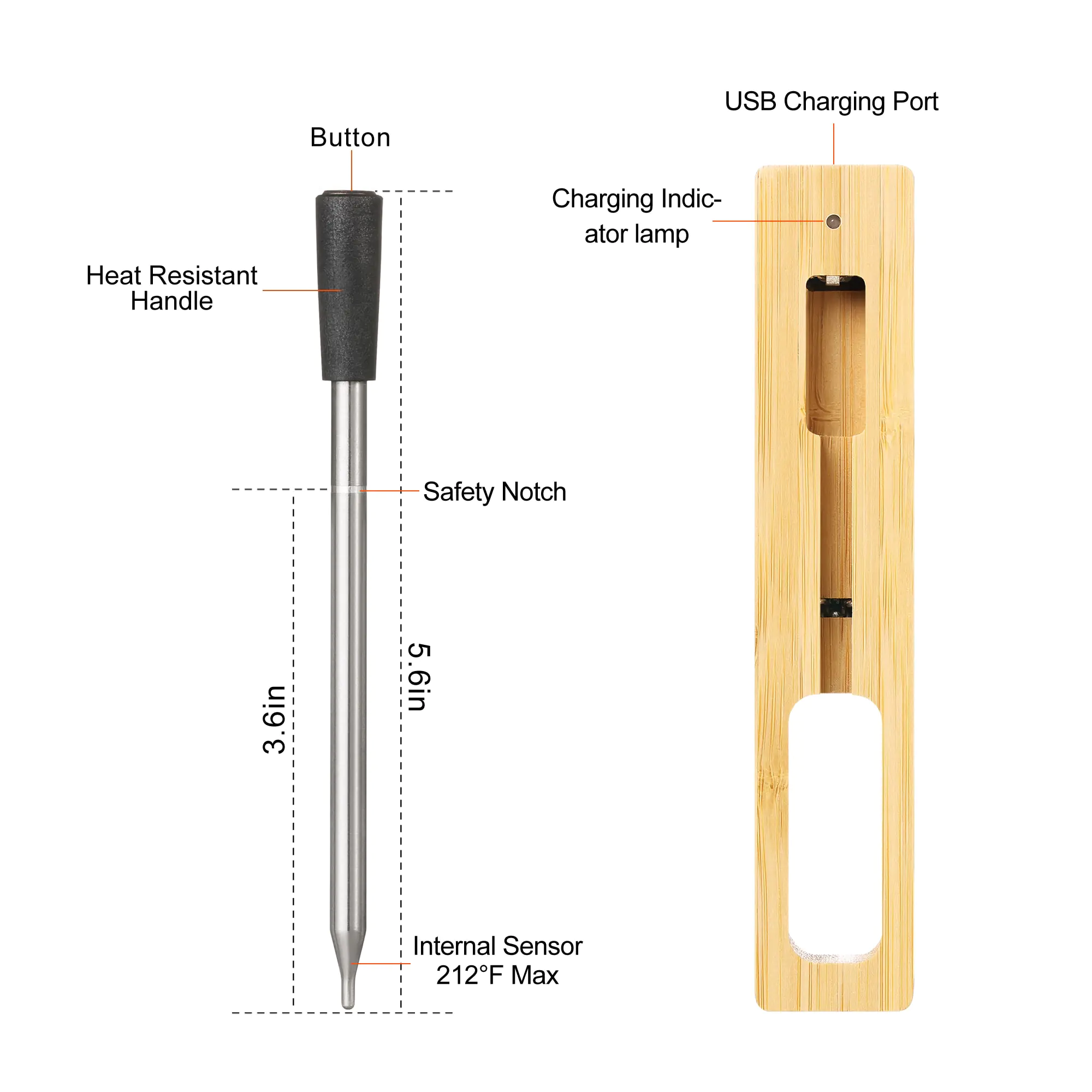 Wireless Kitchen Food Thermometer - Image 3