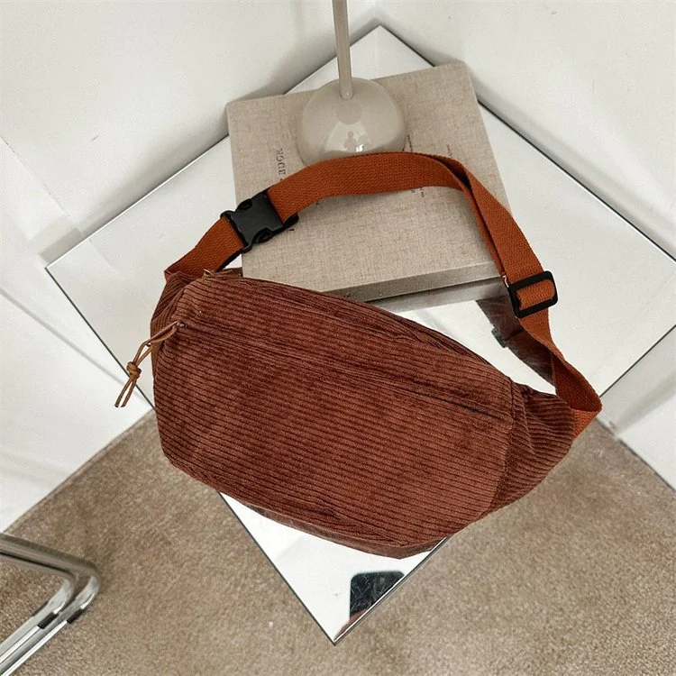 Women's Canvas Messenger Bag - Image 11