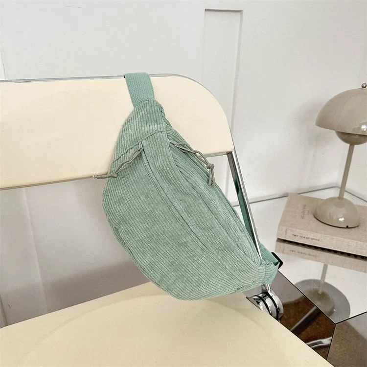 Women's Canvas Messenger Bag - Image 8