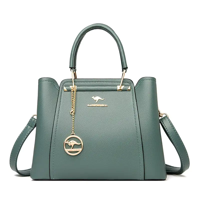 Women's Classic Leather Bag - Aussie - Image 9