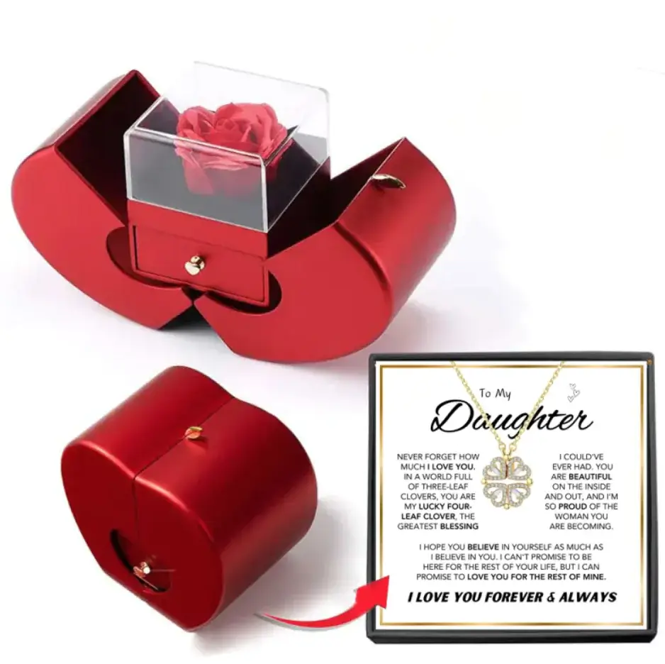 Women's Hollow Heart Necklace Set - Image 14