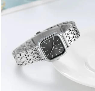 Women's Square Steel Strap Watch - Image 16