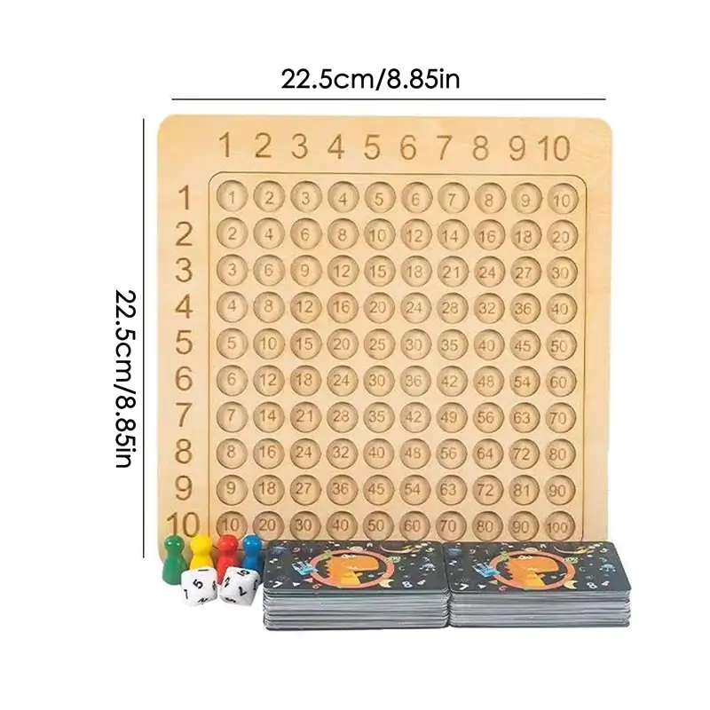 Wooden Montessori Math Board - Image 6