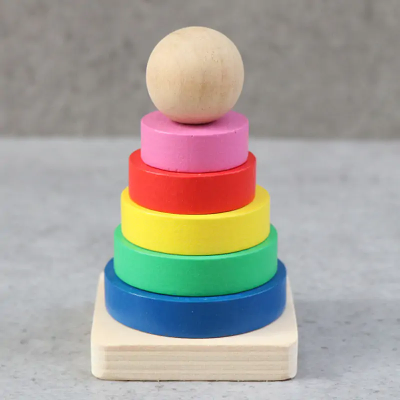 Wooden Rocket Sorting Toy - Image 6